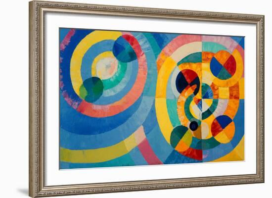 Circle Forms, 1930-Robert Delaunay-Framed Giclee Print