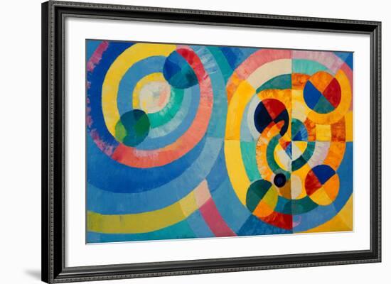 Circle Forms, 1930-Robert Delaunay-Framed Giclee Print