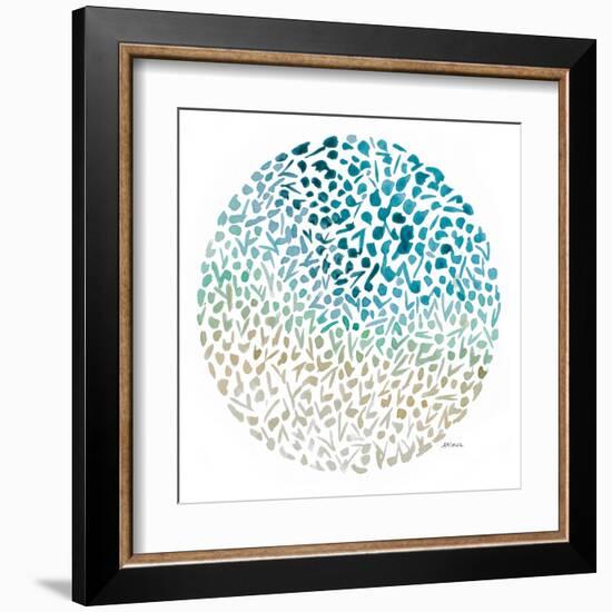 Circle Garden I-Ann Marie Coolick-Framed Art Print