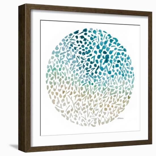 Circle Garden I-Ann Marie Coolick-Framed Art Print