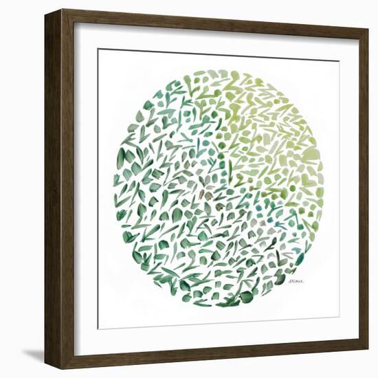 Circle Garden II-Ann Marie Coolick-Framed Art Print