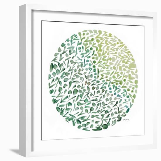 Circle Garden II-Ann Marie Coolick-Framed Art Print