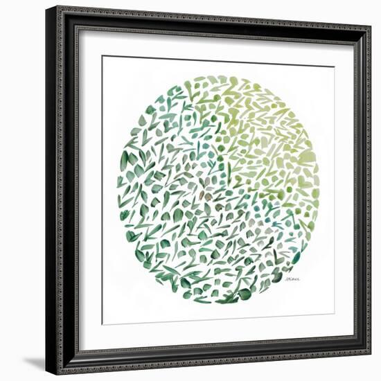 Circle Garden II-Ann Marie Coolick-Framed Art Print