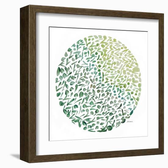 Circle Garden II-Ann Marie Coolick-Framed Art Print