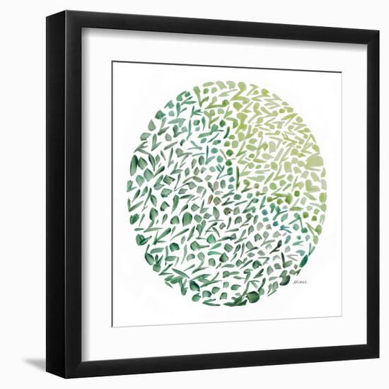 Circle Garden II-Ann Marie Coolick-Framed Art Print