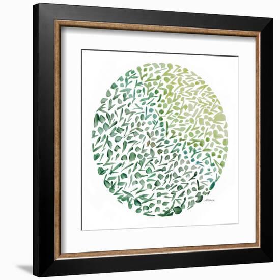 Circle Garden II-Ann Marie Coolick-Framed Art Print