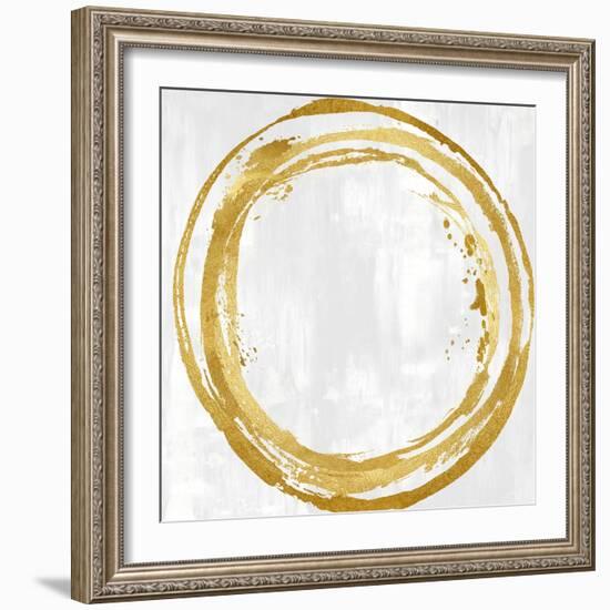 Circle Gold I-Natalie Harris-Framed Art Print