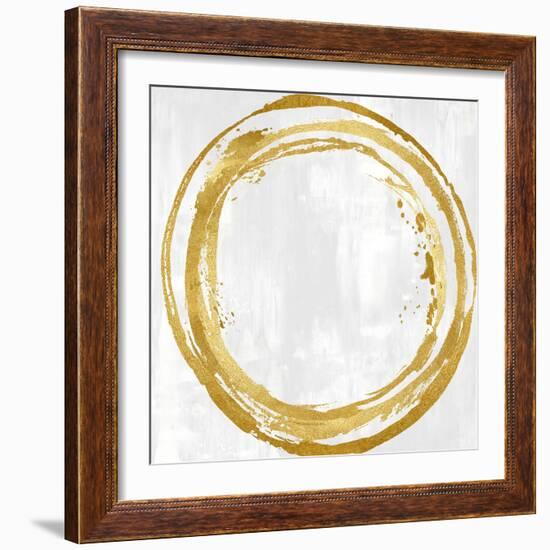 Circle Gold I-Natalie Harris-Framed Art Print