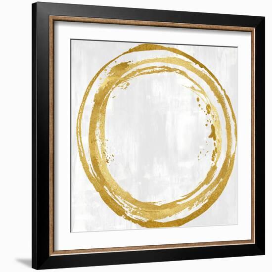 Circle Gold I-Natalie Harris-Framed Art Print