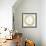 Circle Gold I-Natalie Harris-Framed Art Print displayed on a wall