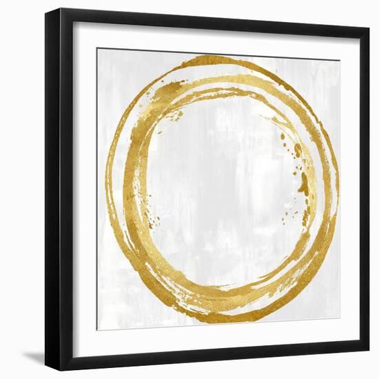 Circle Gold I-Natalie Harris-Framed Art Print