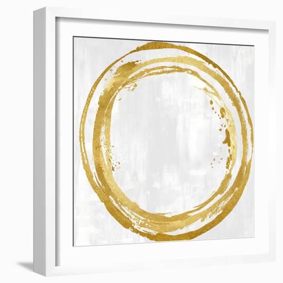 Circle Gold I-Natalie Harris-Framed Art Print