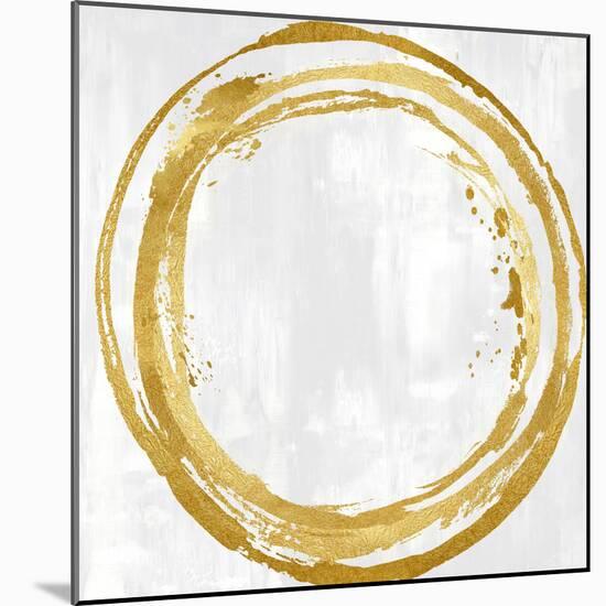 Circle Gold I-Natalie Harris-Mounted Art Print