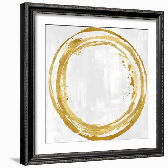 Circle Gold I-Natalie Harris-Framed Art Print