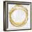 Circle Gold II-Natalie Harris-Framed Art Print