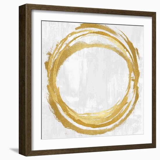 Circle Gold II-Natalie Harris-Framed Art Print