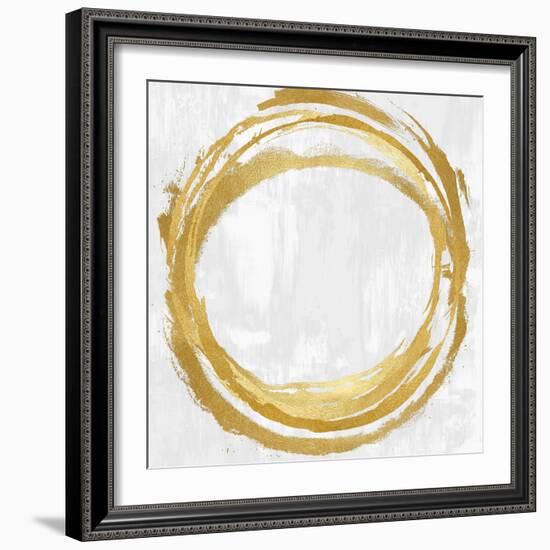 Circle Gold II-Natalie Harris-Framed Art Print