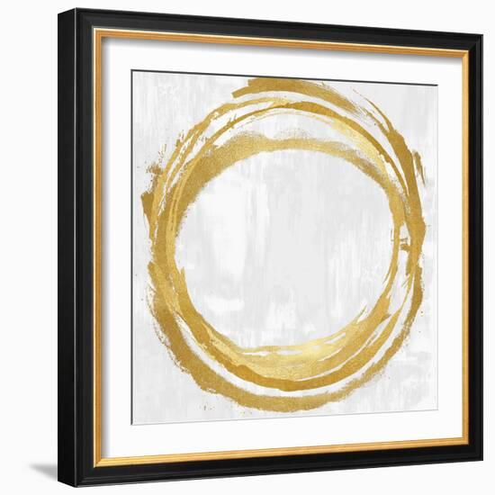 Circle Gold II-Natalie Harris-Framed Art Print