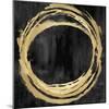 Circle Gold on Black II-Natalie Harris-Mounted Art Print