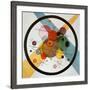 Circle in a Circle-Wassily Kandinsky-Framed Art Print