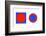 Circle In a Square Illusion-Science Photo Library-Framed Photographic Print