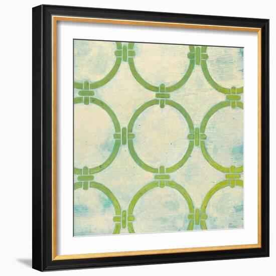 Circle Lattice-Hope Smith-Framed Art Print