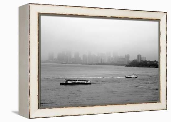 Circle Line Hudson River NYC-null-Framed Stretched Canvas