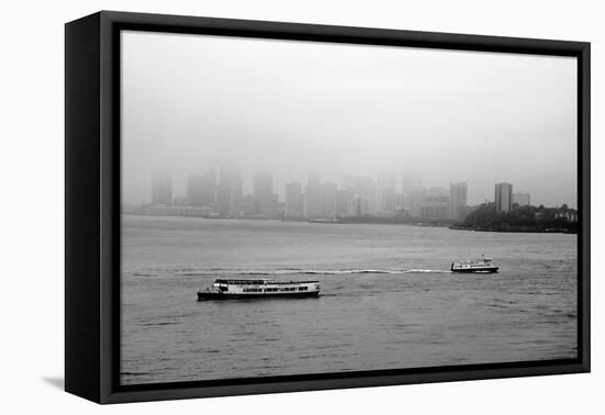 Circle Line Hudson River NYC-null-Framed Stretched Canvas