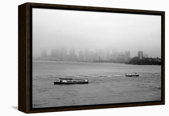 Circle Line Hudson River NYC-null-Framed Stretched Canvas