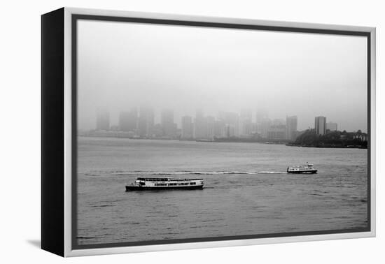 Circle Line Hudson River NYC-null-Framed Stretched Canvas