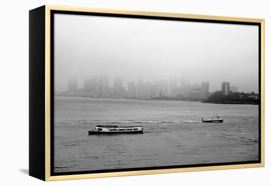 Circle Line Hudson River NYC-null-Framed Stretched Canvas