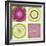 Circle Love Collage-Herb Dickinson-Framed Photographic Print