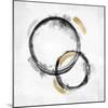 Circle Motion Black II-Natalie Harris-Mounted Art Print