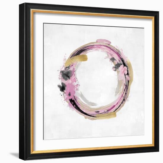 Circle Motion Pink I-Natalie Harris-Framed Art Print