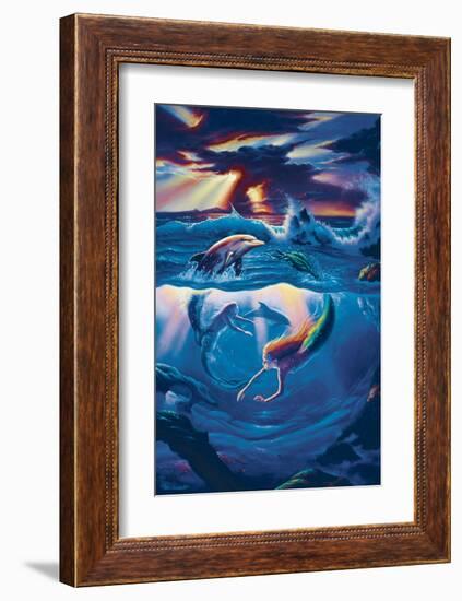 Circle of Friends-Jim Warren-Framed Art Print