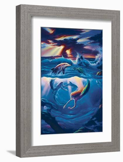 Circle of Friends-Jim Warren-Framed Art Print