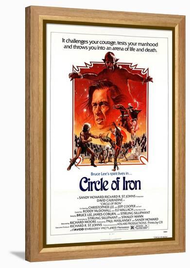 Circle of Iron-null-Framed Stretched Canvas