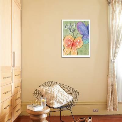 Circle Of Life Butterfiles Giclee Print By Flavia Weedn Art Com