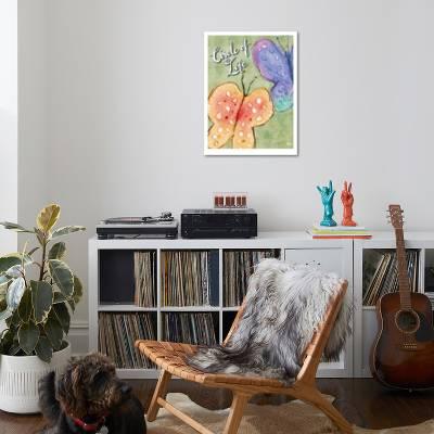 Circle Of Life Butterfiles Giclee Print By Flavia Weedn Art Com