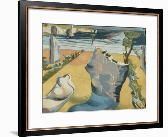 Circle of Monoliths-Paul Nash-Framed Premium Giclee Print