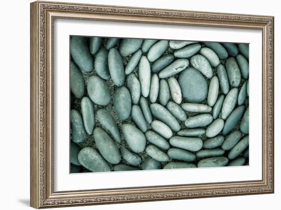 Circle of Stones-Kathy Mahan-Framed Premium Photographic Print