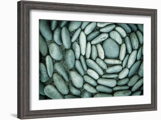 Circle of Stones-Kathy Mahan-Framed Premium Photographic Print
