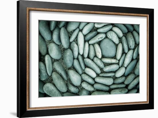 Circle of Stones-Kathy Mahan-Framed Premium Photographic Print