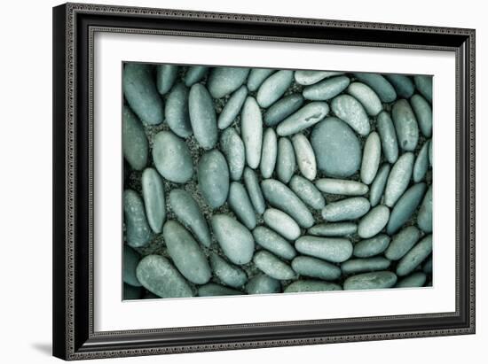 Circle of Stones-Kathy Mahan-Framed Premium Photographic Print