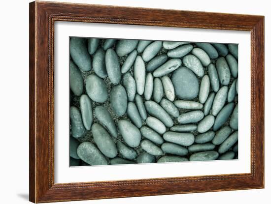 Circle of Stones-Kathy Mahan-Framed Photographic Print