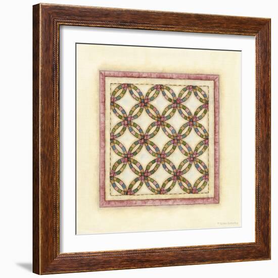 Circle Patchwork-Robin Betterley-Framed Giclee Print