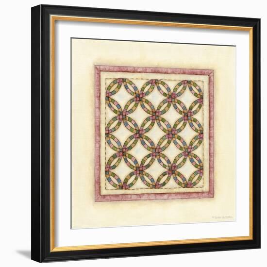 Circle Patchwork-Robin Betterley-Framed Giclee Print