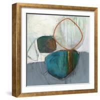 Circle Tower Turquoise Crop-Jane Davies-Framed Art Print