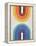 Circle X Lines 11, 2024-Parker Ross-Framed Stretched Canvas