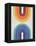 Circle X Lines 11, 2024-Parker Ross-Framed Stretched Canvas